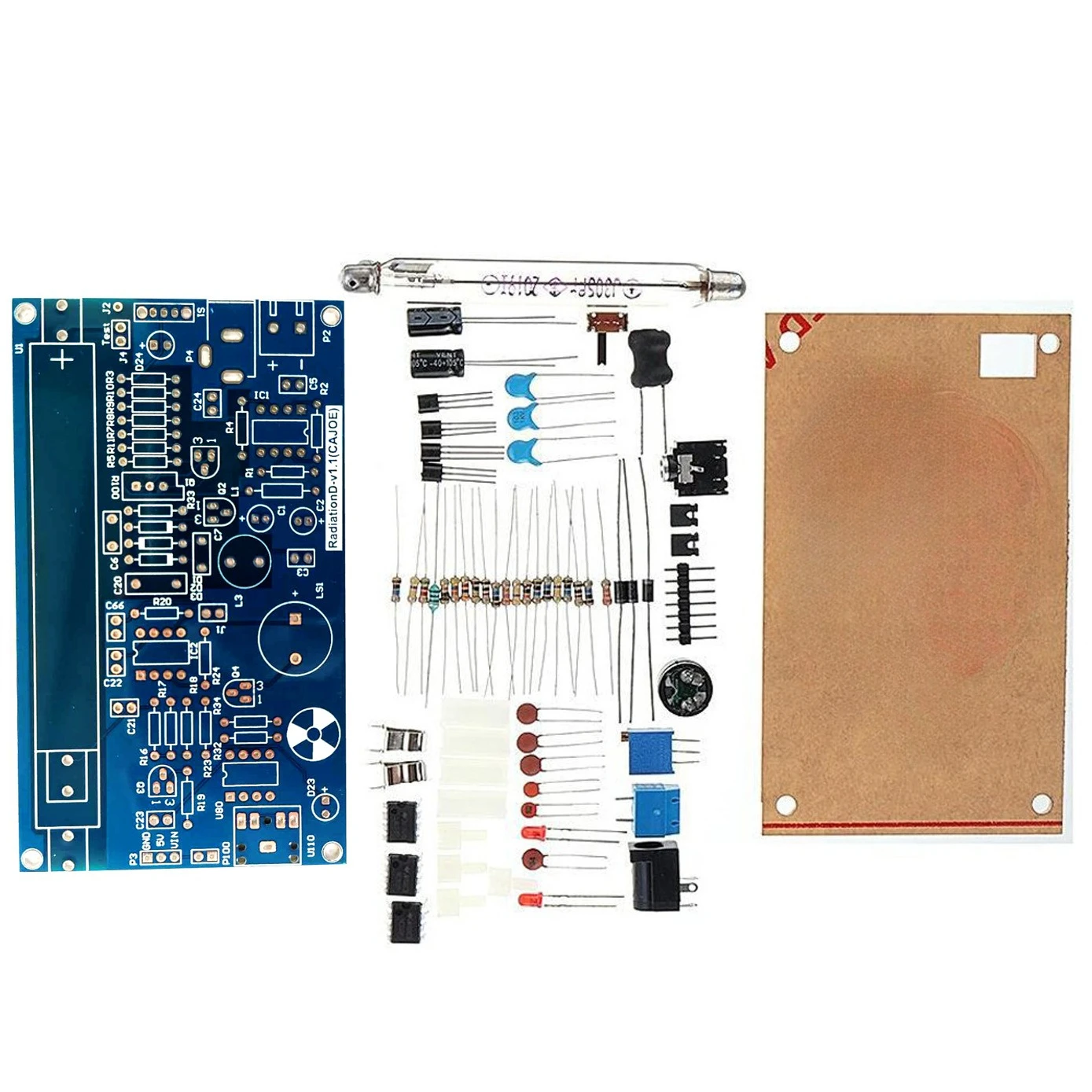 DIY Geiger Counter Kit V1.1 Pieces / Unwelded /