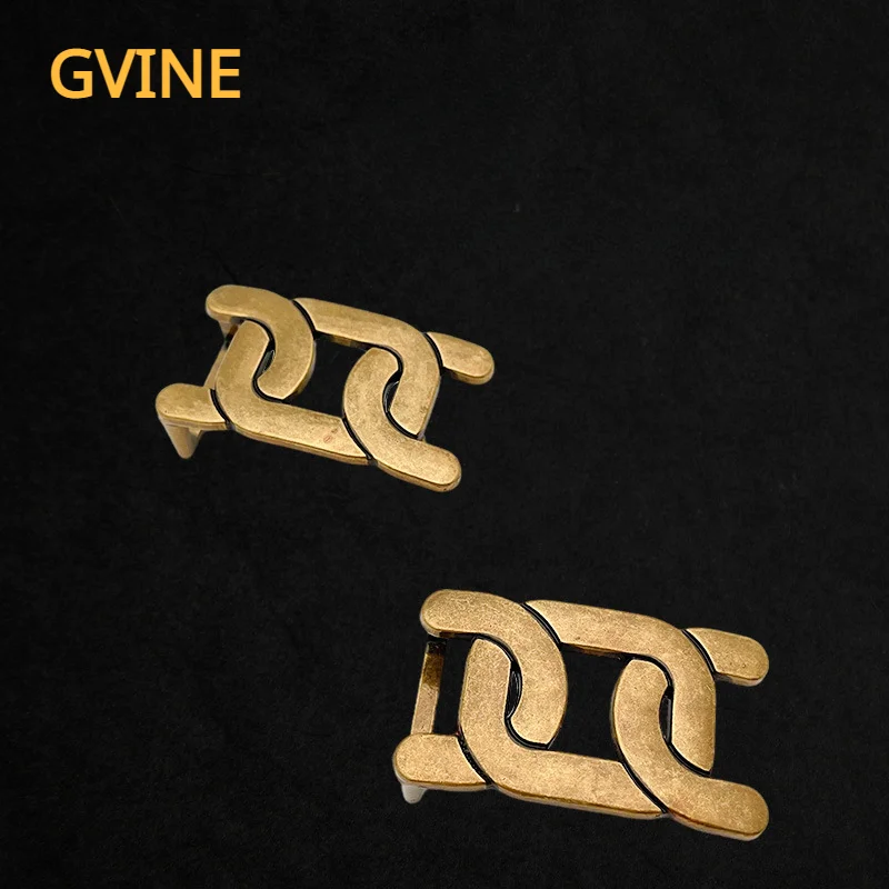 

1pcs 25mm Metal Antique Gold Single Pin Buckle For Belt Adjuster Bag Strap Clasp DIY Leather Craft Hardware Accessories BK5123