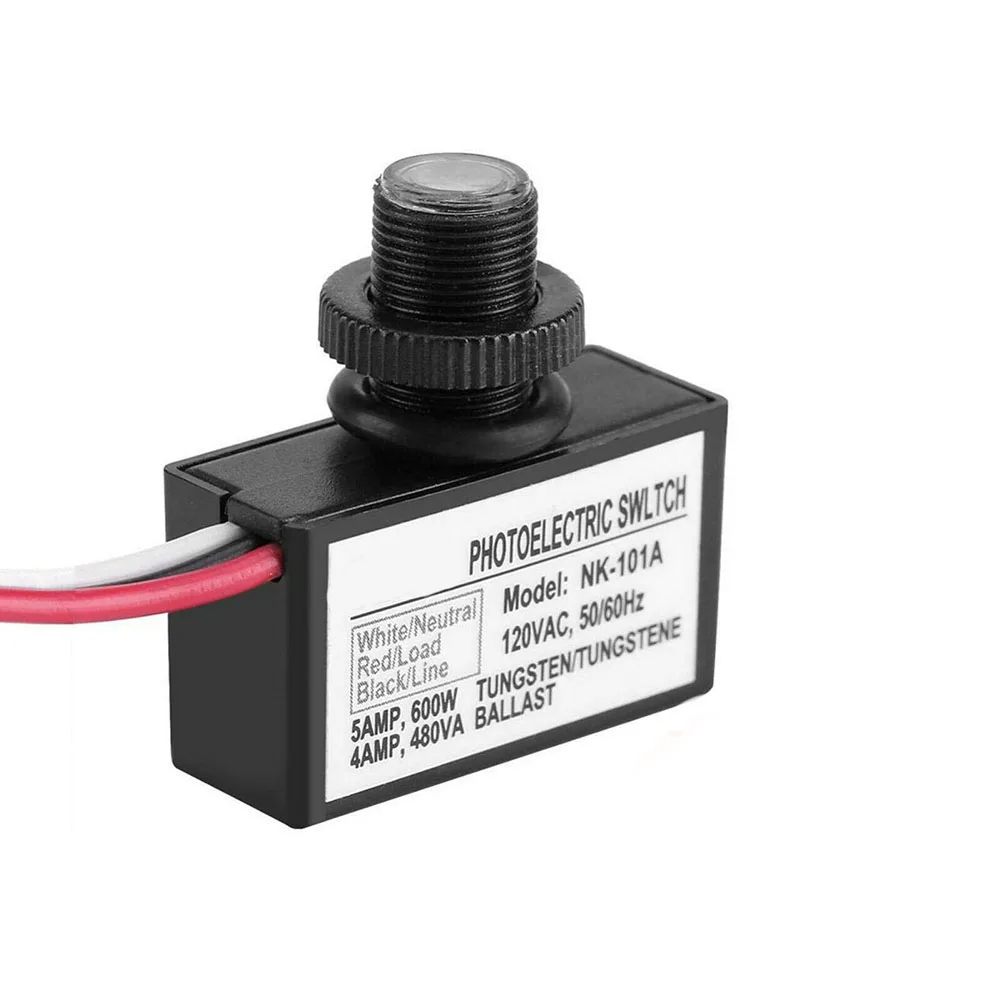Temperature Compensated Light Controller Photocell Light Controller As Shown Photoelectric Switch 20-120s Delay