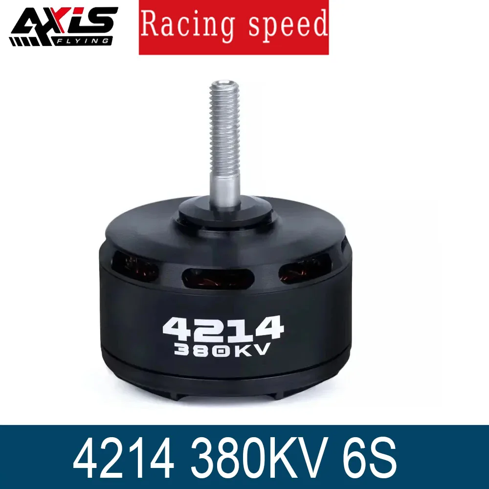 

AxisFlying 4214 Motor 6-12S 380KV Brushless Motor for 14/15/16inch FPV Drone Long Range Quadcopter Parts