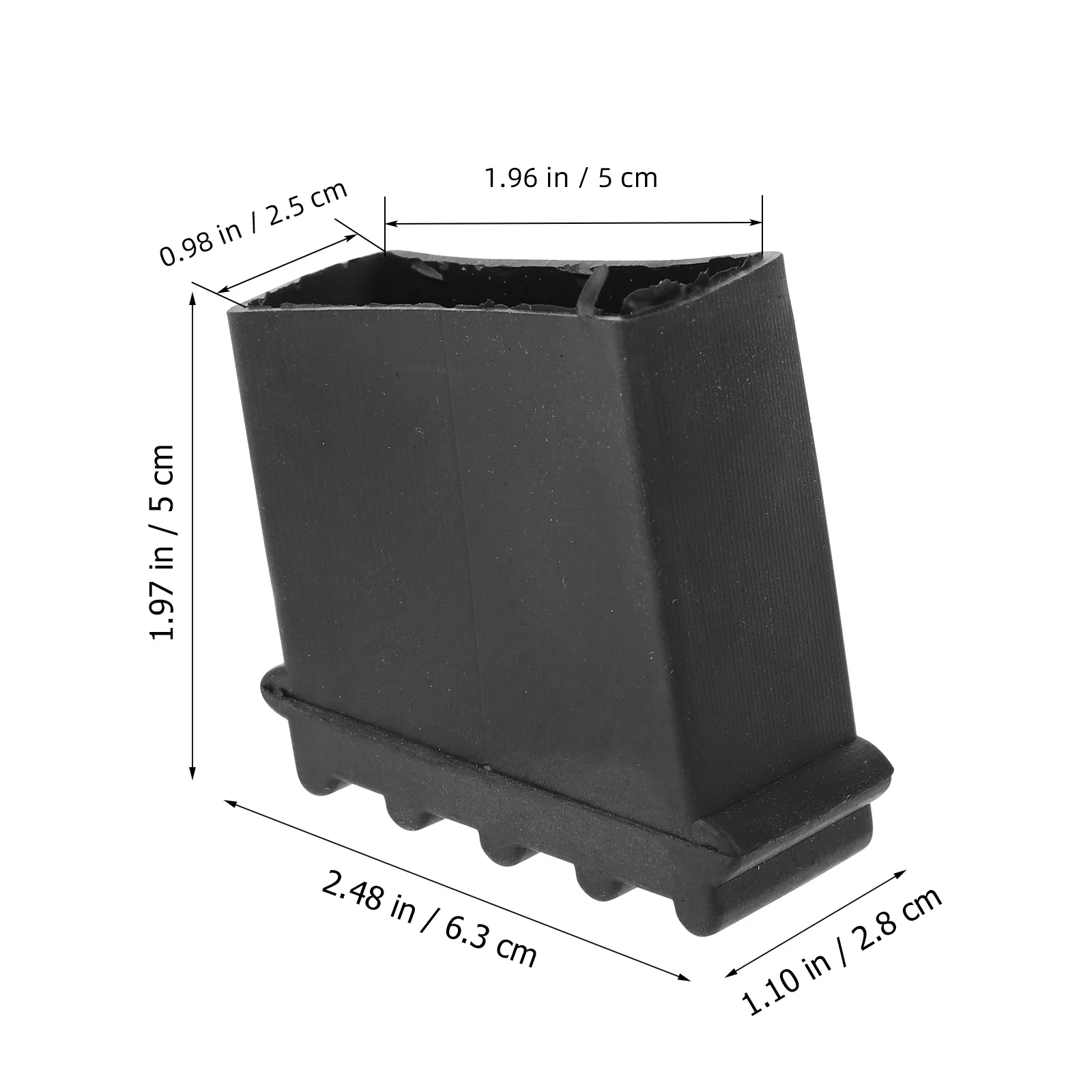 4-delige verlengladder stabilisatorpoten vloermat voeten covers waterdicht antislip padplatform