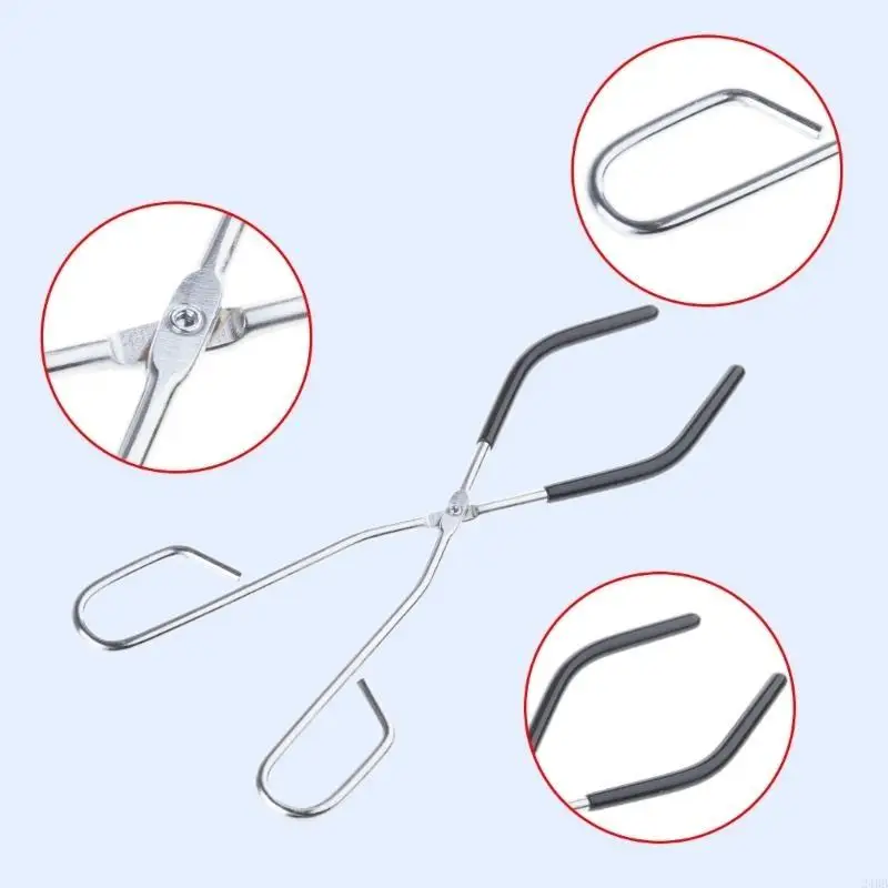 2Pieces Metal Beaker Tongs Lab Laborage verre Tobus