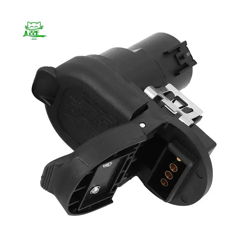 A22E-Trailer Brake Harness Towing 7-Pin Round/4-Pin Flat Plug Connector FU5Z-14489-A For Ford F150 F250 F350 2015-2023