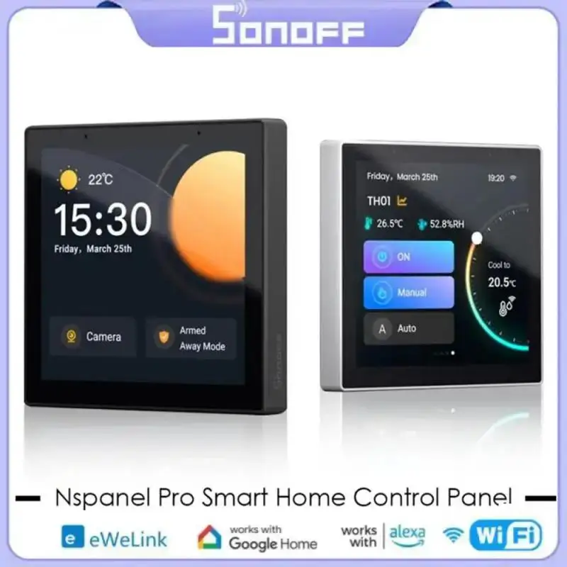 

New SONOFF NSPanel Pro Smart Home Control Panel Multiple Controller 3.95" TFT Touch Screen With Zigbee Gateway Work With Alexa