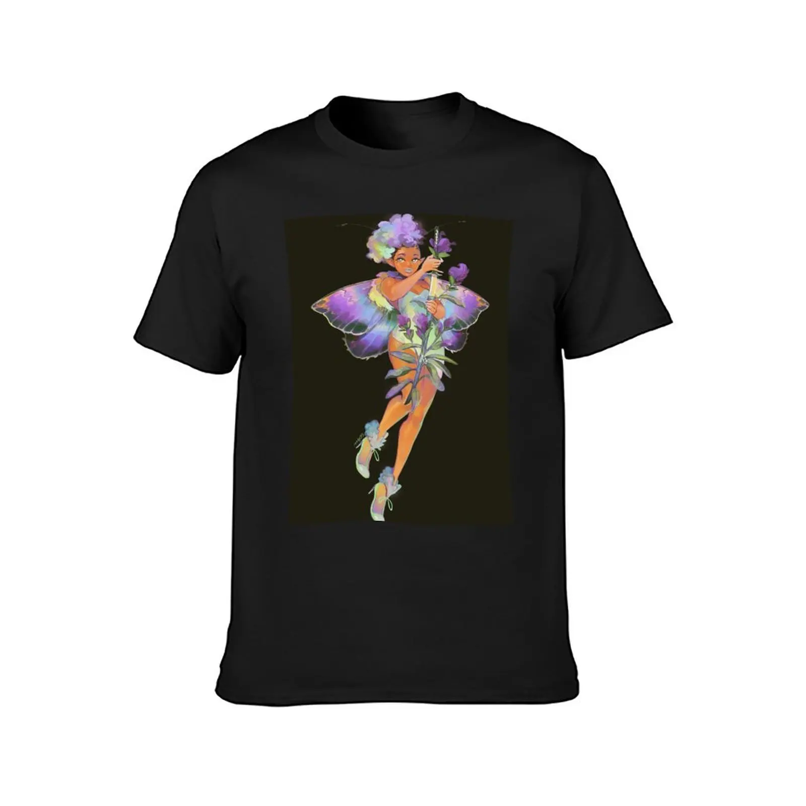 Weapon Fairies / Shamshir + Erebid moth T-Shirt funnys sports fans Blouse plus sizes t shirt men