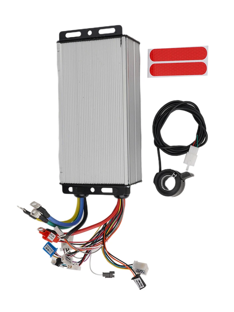 E-Bike Controller 3000W Motor Square Wave 24mos Brushless Hub Kit Automatic Identification For E-Scooter Practical