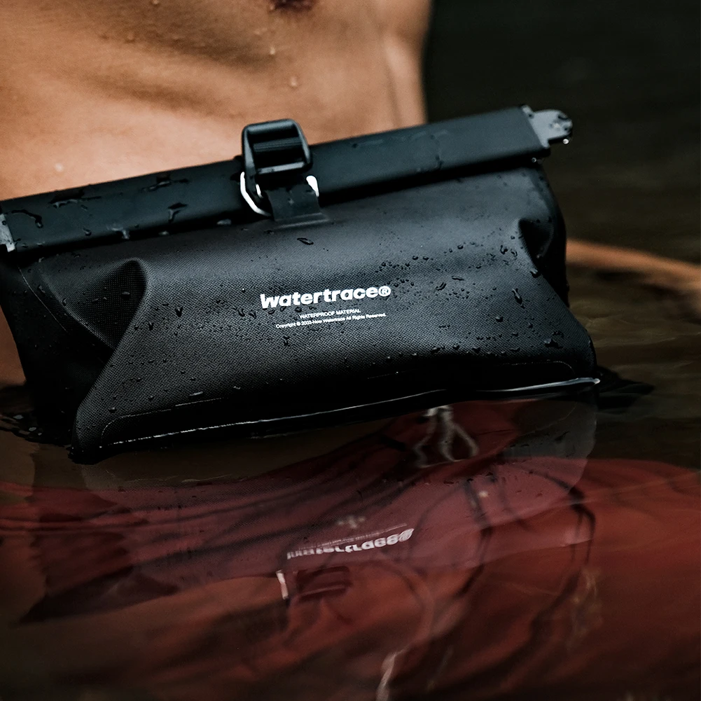 watertrace Waterproof Snorkeling Bag Fanny Pack Waist Bag  Kayaking Rafting Surfing Swimming Boating Paddle Boarding IPX8