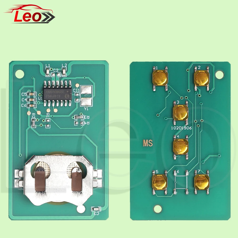 Leo FCC:OUC6000066 Smart Car Remote Key For Cadillac Escalade CTS ATS XTS XLS STS Seville Chevrolet C7 315MHZ World Available.