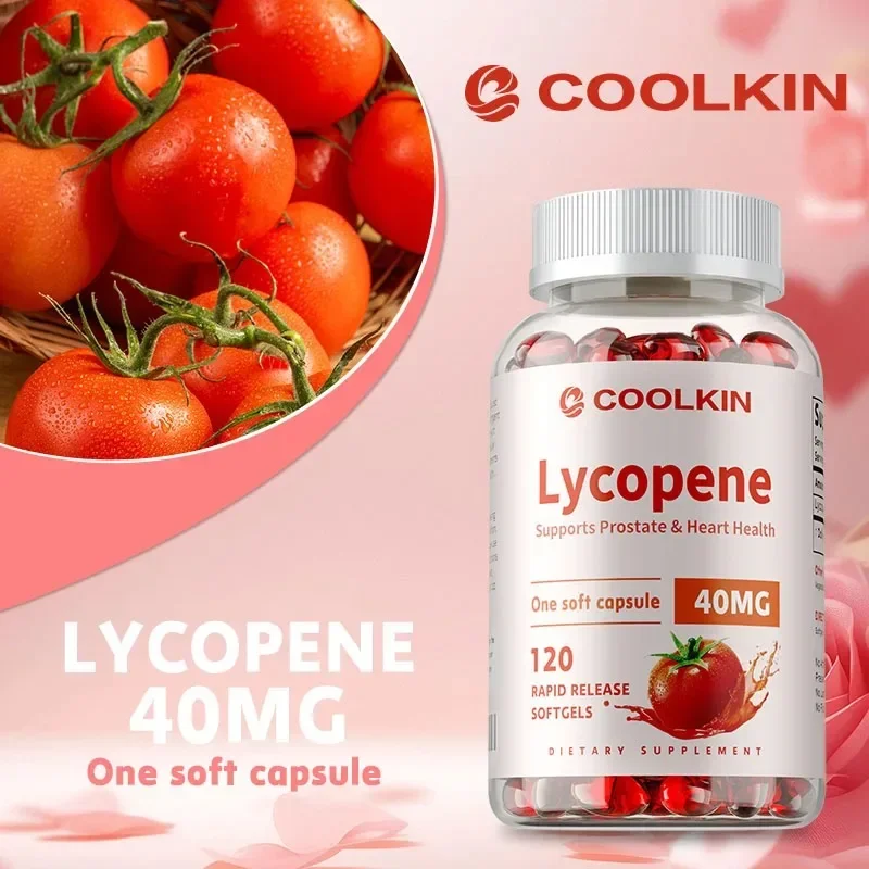 

Lycopene Capsules - Antioxidant, Supports Prostate and Urinary System Health, Enhances Immunity, Promotes Eye Health
