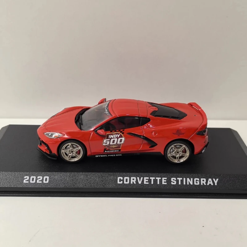 

Greenlight масштаб 1/43 Corvette Stingray сплав имитация модели автомобиля статическая коллекция украшенные праздничные подарки игрушки сувенирный подарок