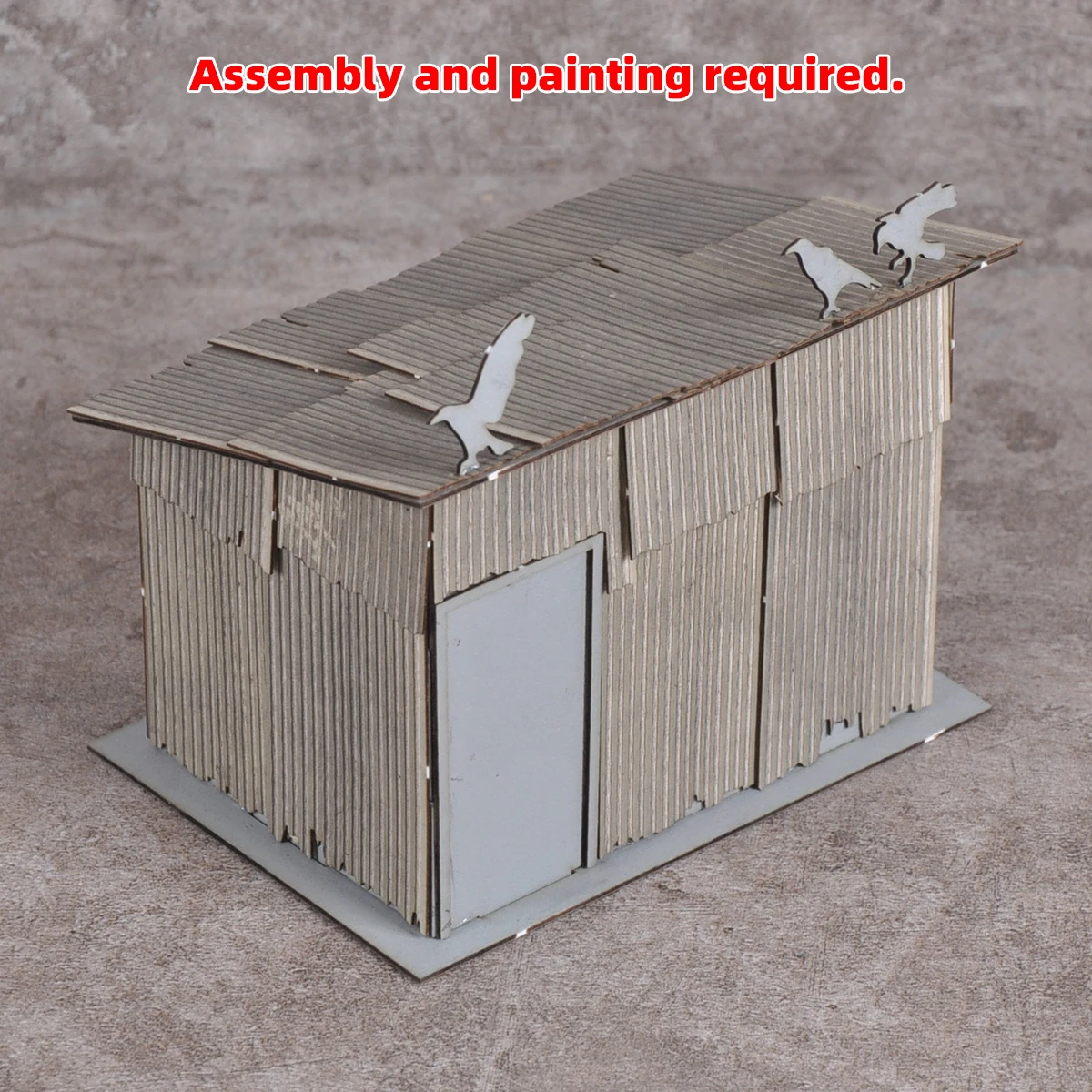 Architekturmodell-Bausatz Miniatur-Gebäude Ländliches Haus Blockhaus Holzhäuser Diorama Maßstabsmodell-Bausatz 1/35/48/64/72/87 – Detail 4