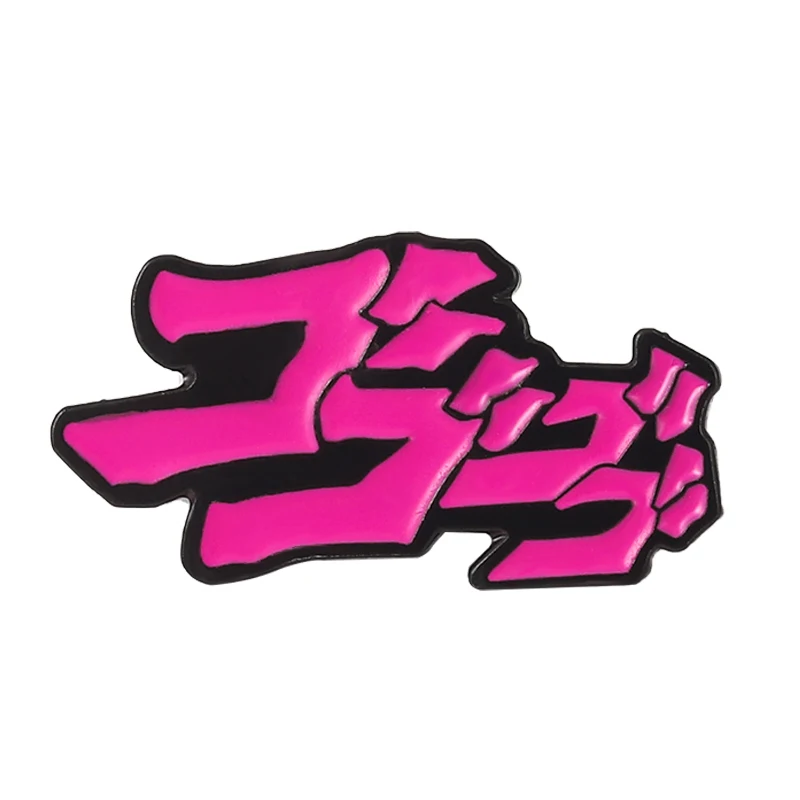 „JoJo‘s Bizarre Adventure“ Emaille-Anstecknadeln, individuelle Broschen, Anstecknadeln, Cartoon, klassischer japanischer Anime-Schmuck, Geschenke für Fans und Freunde