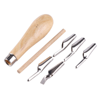 7 in 1 DIY Engraving Pen Set Portable Woodcut Pen Cutter Kit Woodworking Carving Tools for Beginners Practice Tools