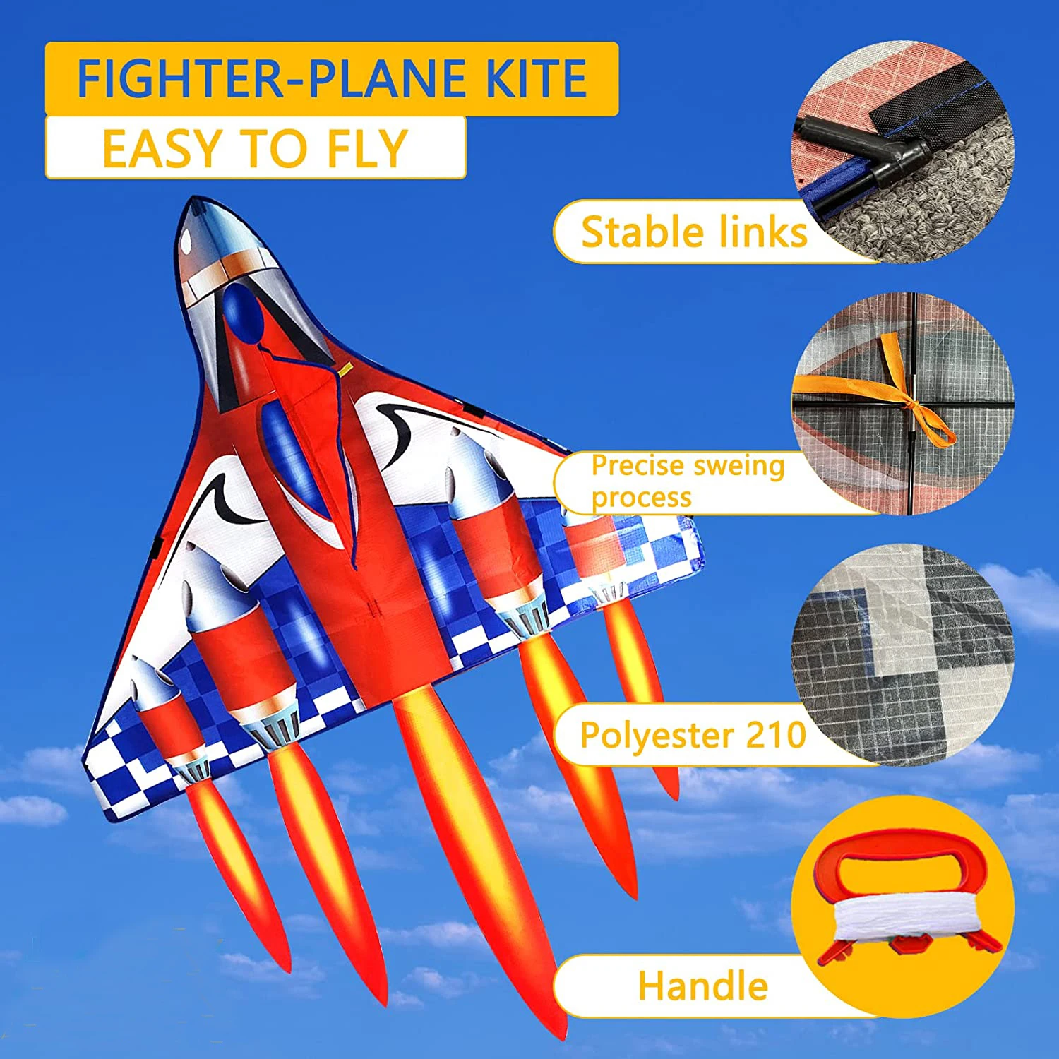 손잡이와 라인이 있는 야외 재미 스포츠 비행기 연 어린이와 성인을 위한 좋은 비행 공장 아울렛