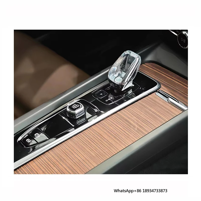 Orrefors Sweden Crystal Gear Lever for Volvo XC40 31437914 Cross Country Luxury Interior Kits Interior Gear Selector