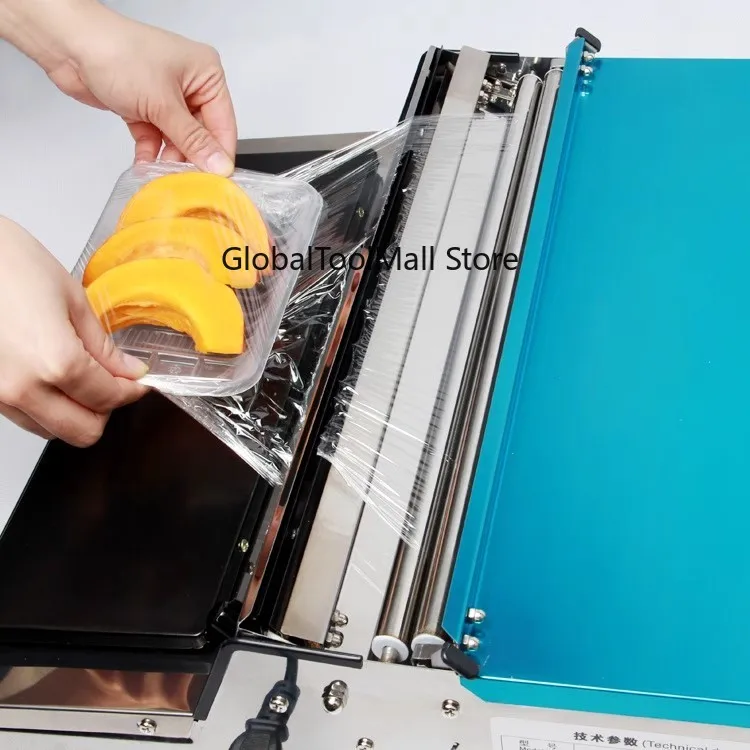 Table Small Food Plastic Wrap Packing Machine Film Sealing Machine Plug-In Model