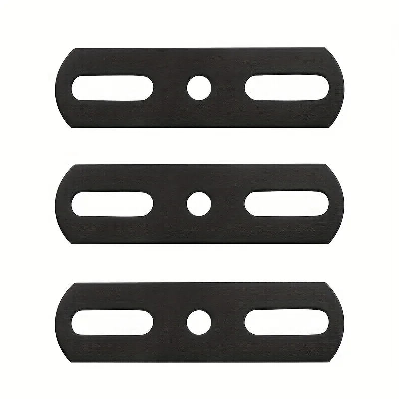 3pcs Flat Support Bracket Repair Joint Board Bed Frame Fixing Connector Straight Bracket for Home Improvement