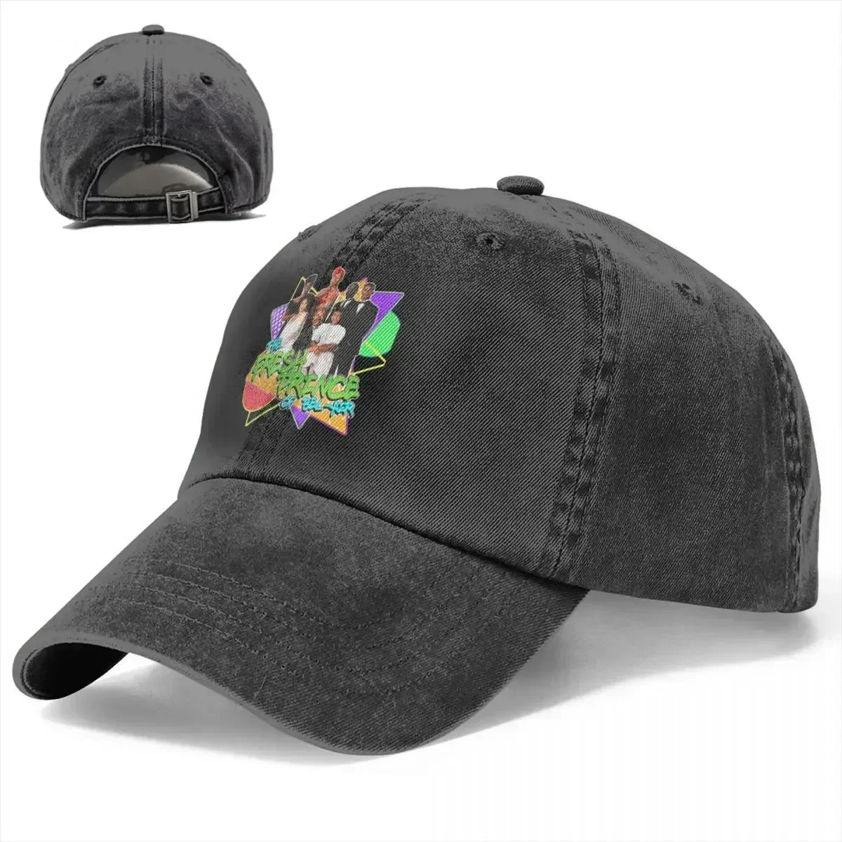 New The Fresh Prince Of Bel Air TV 90s Aesthetic Nostalgia Fan Baseball Caps Classic Distressed Denim Washed Snapback Hat  Hats