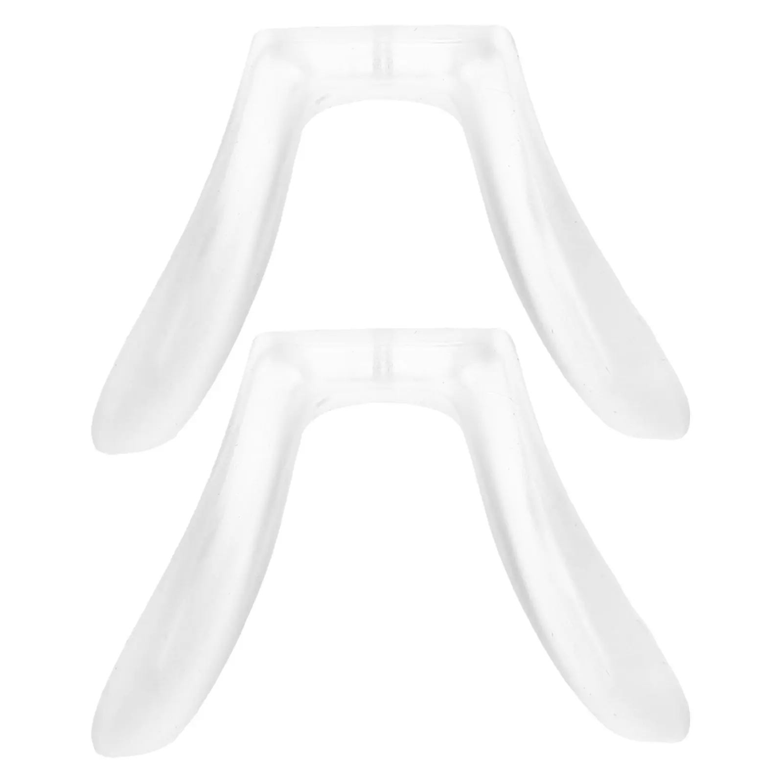 

2Pcs Eyeglasses Nose Pads Silicone Integrated Design Comfortable Non-Slip Bridge Pads for Daily Wear Work Outdoor