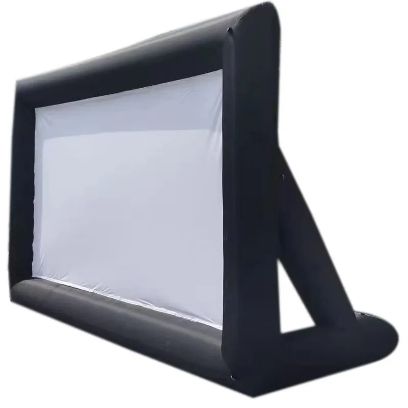 Inflatable Movie Screen Projection Wall Air Model, Outdoor Portable Mobile Promotional Large‑Size High‑Definition Movie Screen