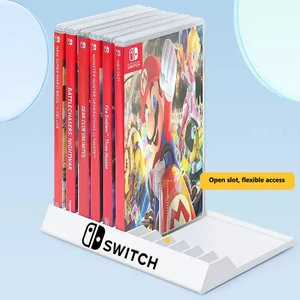 Çok fonksiyonlu Masa Oyunu-Kart-Tutucu-için-Nintendo-Anahtarı-Raf-Depolama, Ev Sahibi bir Konsol, ve Aksesuarları için Oyun, 3D, Kaset, Bu Nintendo switch lite için üst düzey anakartın en iyi 10 satışı-no. 9