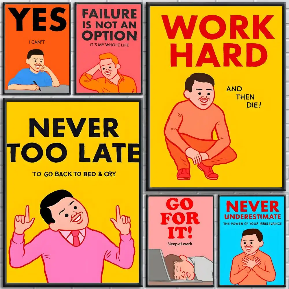 Anime Art J-Joan Cornella Poster Trendy And Easy-to-Apply Wall Art Stickers For Home Decor And Dorm Room Walls