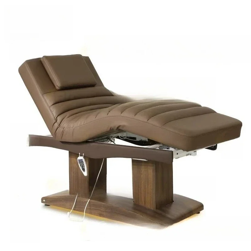 Electric beauty salon massage spa desktop part eyelash bed curved 4 motor beauty salon face bed
