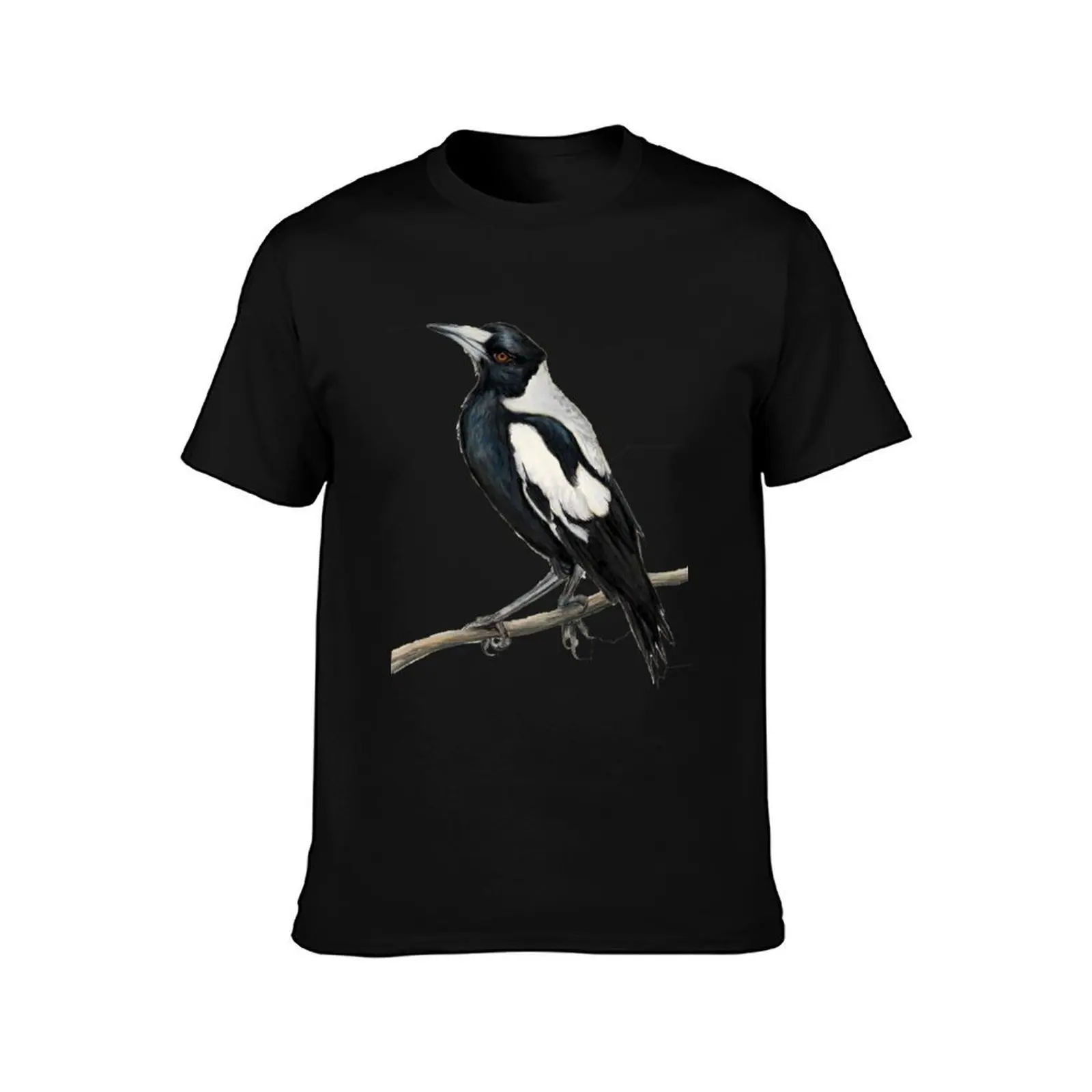 The Australian Magpie\t T-Shirt graphic t shirts Short sleeve tee custom t shirt sublime sweat shirts, men