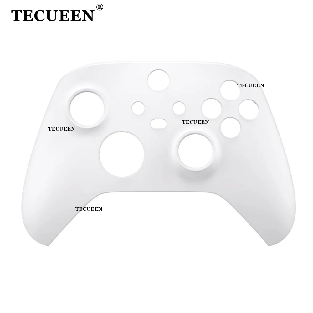 White Housing Shell & Buttons for Xbox Series X Controller Replacement Facepalte Front Bottom Shell DIY Repair Parts