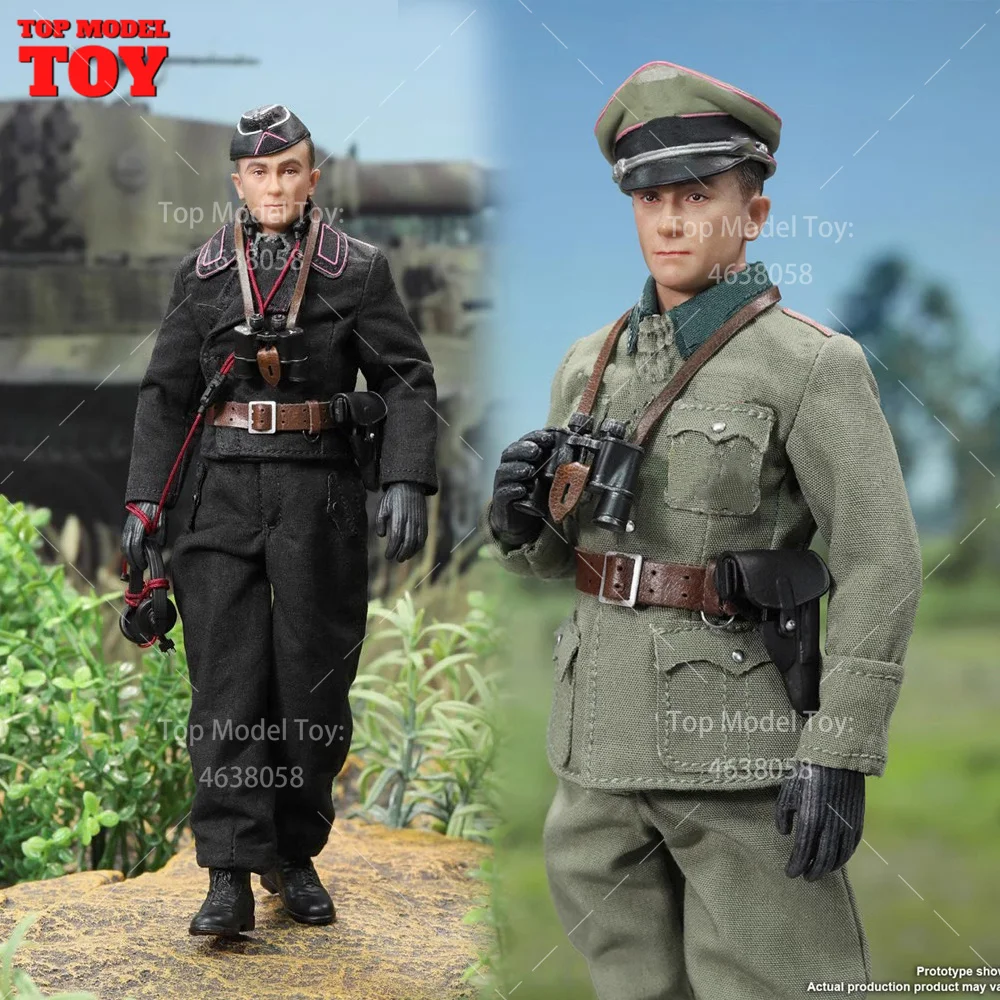 DID XD80027 1/12 Scale WWII German Tank Commander Action Figure Model Body Accessory Full Set 6'' Male Soldier Collectible Toy