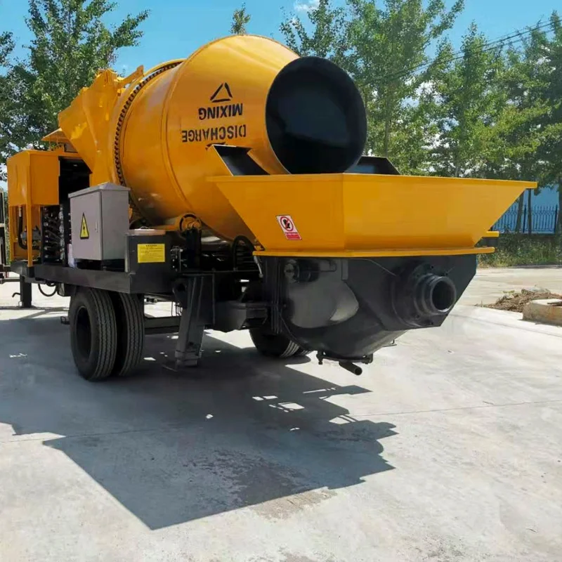 YG  Factory Sale Concrete Pumping Machine Concrete Mixer and Pump