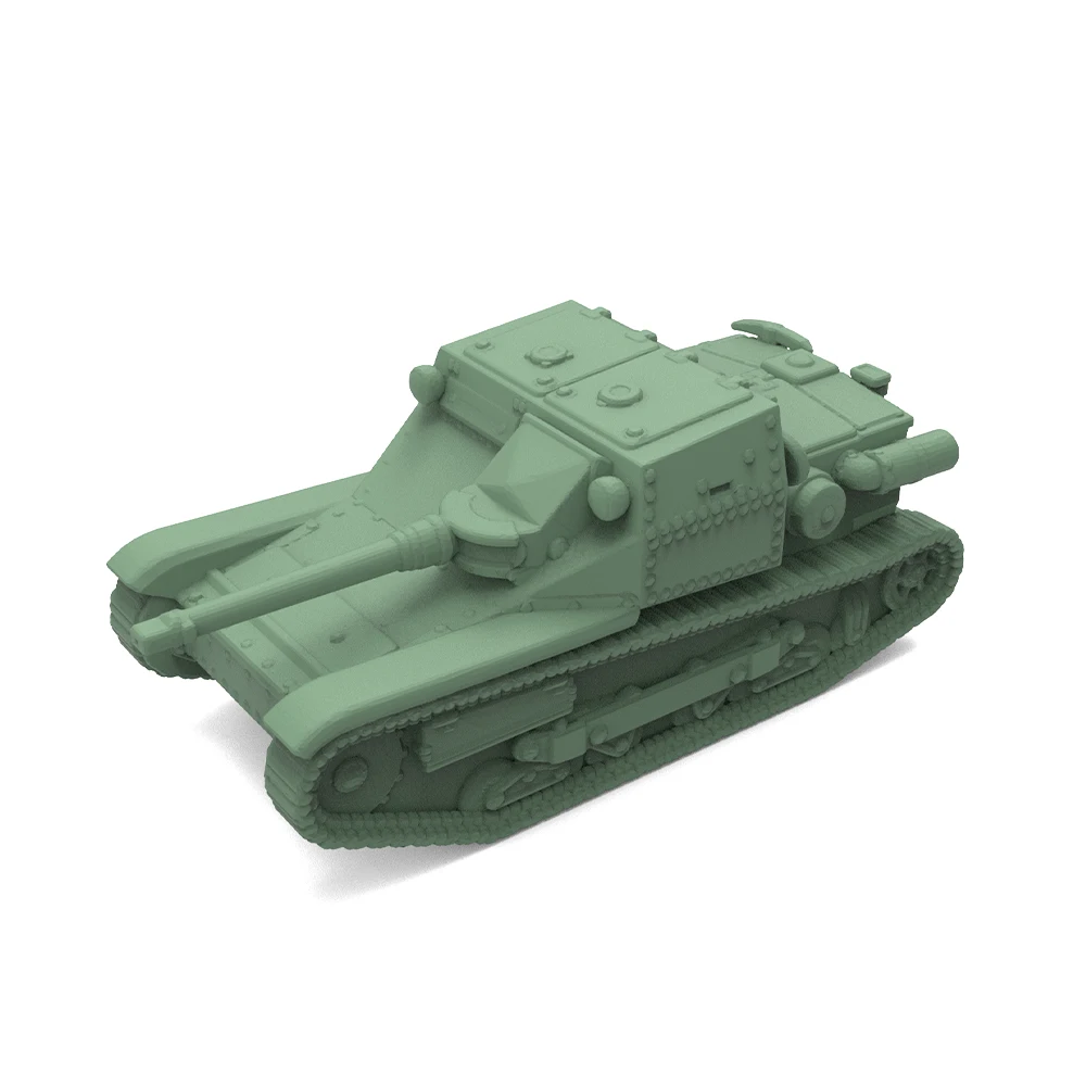 

1/144 1/200 1/350 1/700 SSMODEL SS685 Комплект военной модели Италия L3/33 Антитанковый разрушитель Миниатюрные статические военные игры