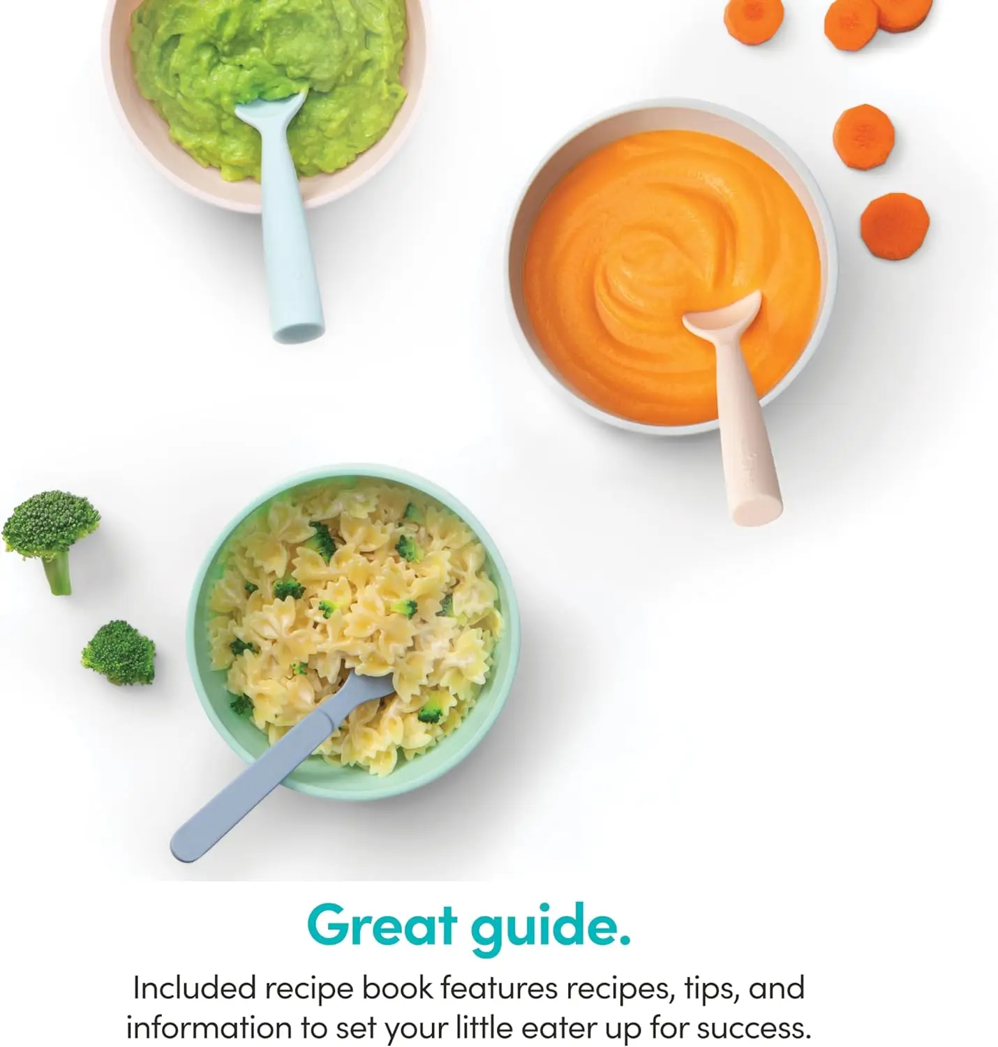 Baby Complete Food-Making System, 32-Oz, White, Blue, Clear