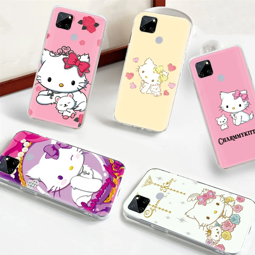 Charmmy Kitty Transparent Phone Case for LG VELVET G8 ThinQ G8X K62 K42 K61 K52 K92 Q61 Q60 Q52 V40 V50 V60 THINQ5