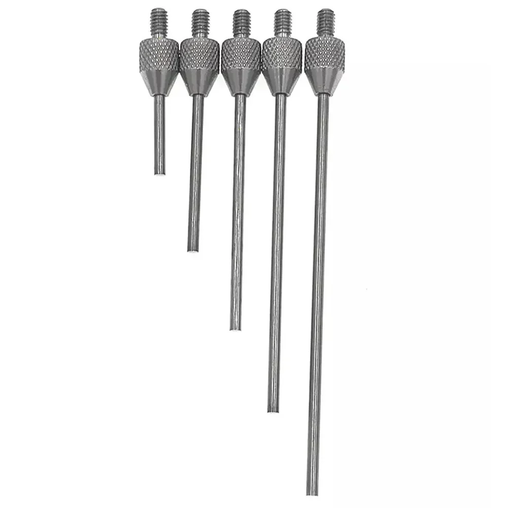 For Dial Indicator Compatible Carbide Needle Contact Points Tungsten Material Diameter 1 5mm With M2 5 Threaded Shank