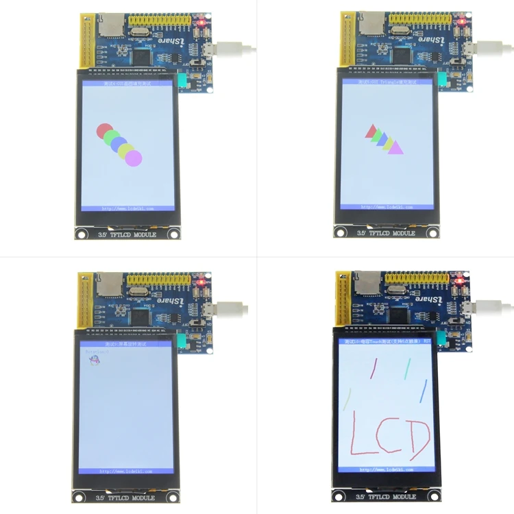 3.5 Inch Capacitive Touch Module Hd Tft Scherm Kleur Module 480X320 Capacitieve Touchscreen