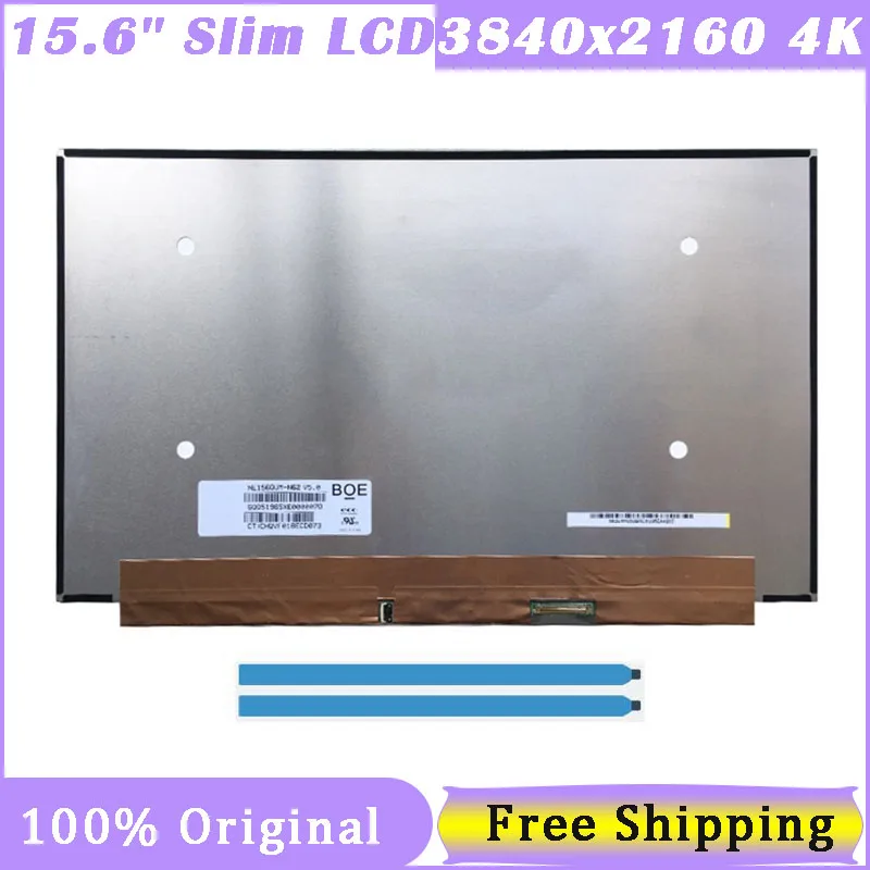 

15.6 Inch Laptop LCD Screen For ThinkPad P51 P52 LQ156D1JW42 B156ZAN03.2 NE156QUM-N62 3840X2160 UHD 4K IPS 40 Pin EDP