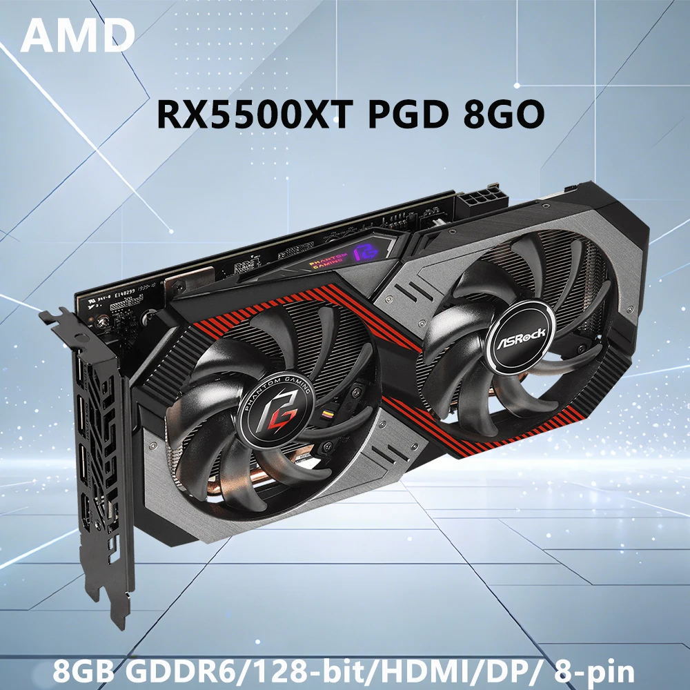 Psu Computer - Видеокарта AMD RX 5500 XT 8