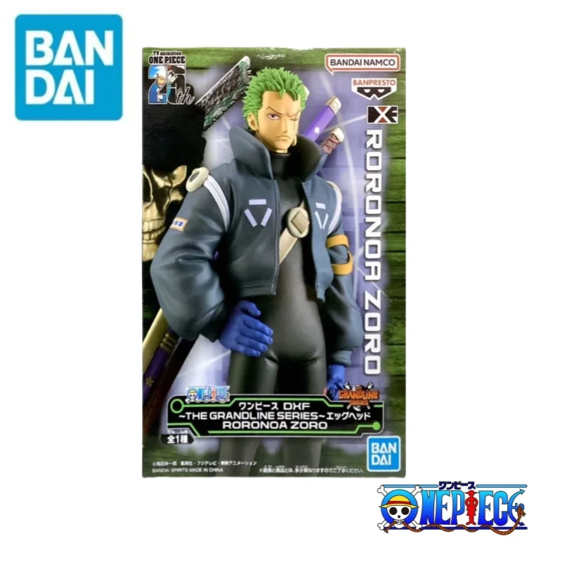 

In Stock Bandai Original One Piece Banpresto Roronoa Zoro 100% Genuine Holiday Gifts Action Figure Anime Merchandise