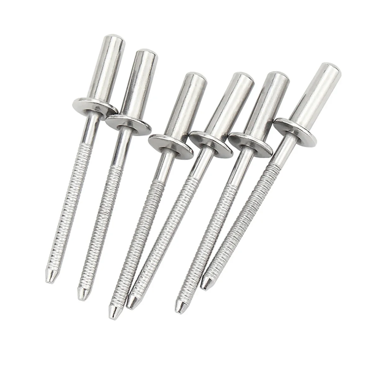 304 Stainless Steel Closed Round Head Pop Rivets / Closed Pull Rivets / Waterproof Rivets