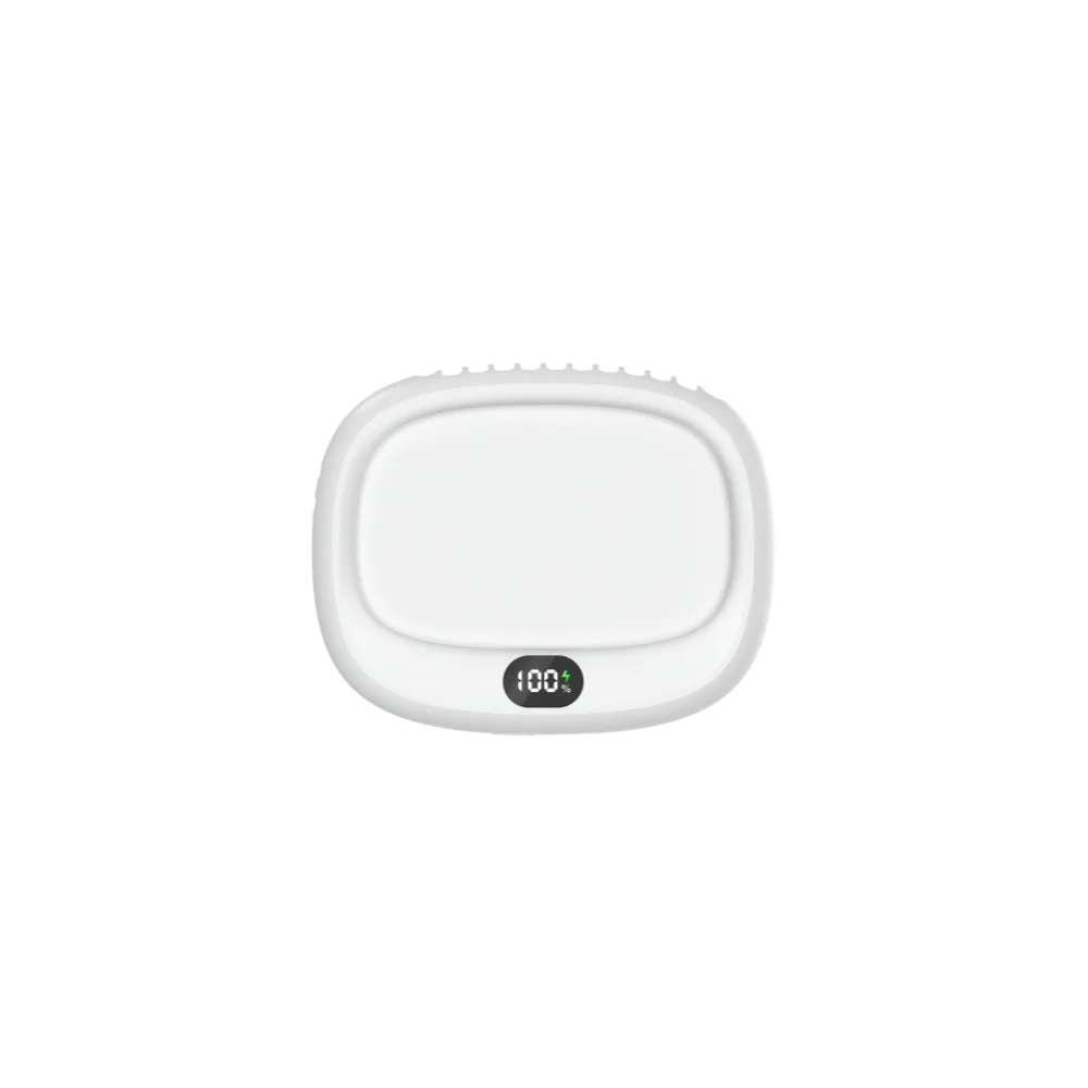 Neck Hanging Portable Fan USB Rechargeable Mini Desk Fan Handheld Small Personal Cooler for Outdoor Travel or Office