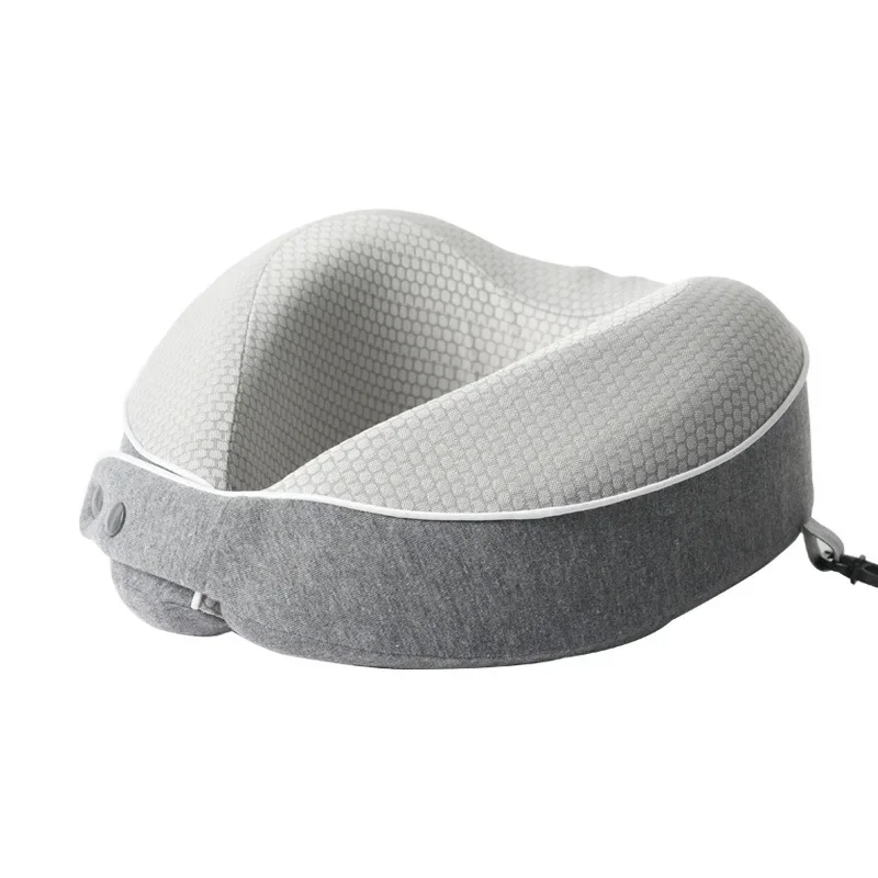 U-shaped Travel Pillow Memory Cotton Neck Protection Pillow Slow Rebound Soft Massage Neck Pillow Adult Children Aircraft Pillow