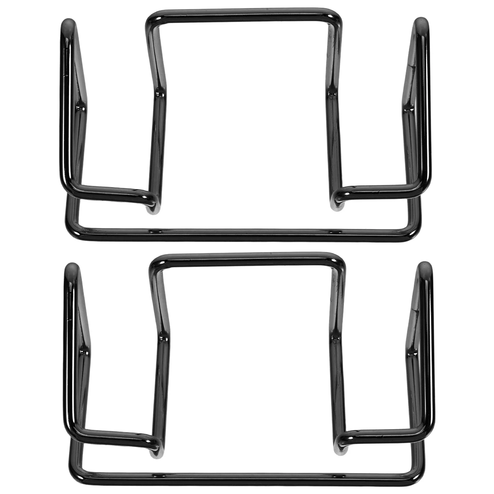 

2pcs Metal Business Rack Wrought Iron Name Card Holder Office Desk High Capacity Organizer Business Accessories Desktop Card