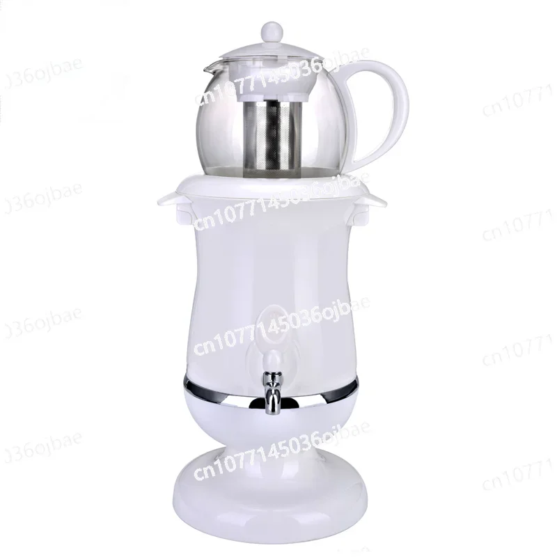 Electric Kettle Heat Preservation Rotary Tea Machine 110-127V 1000W 2.5L White Türkiye Samoa