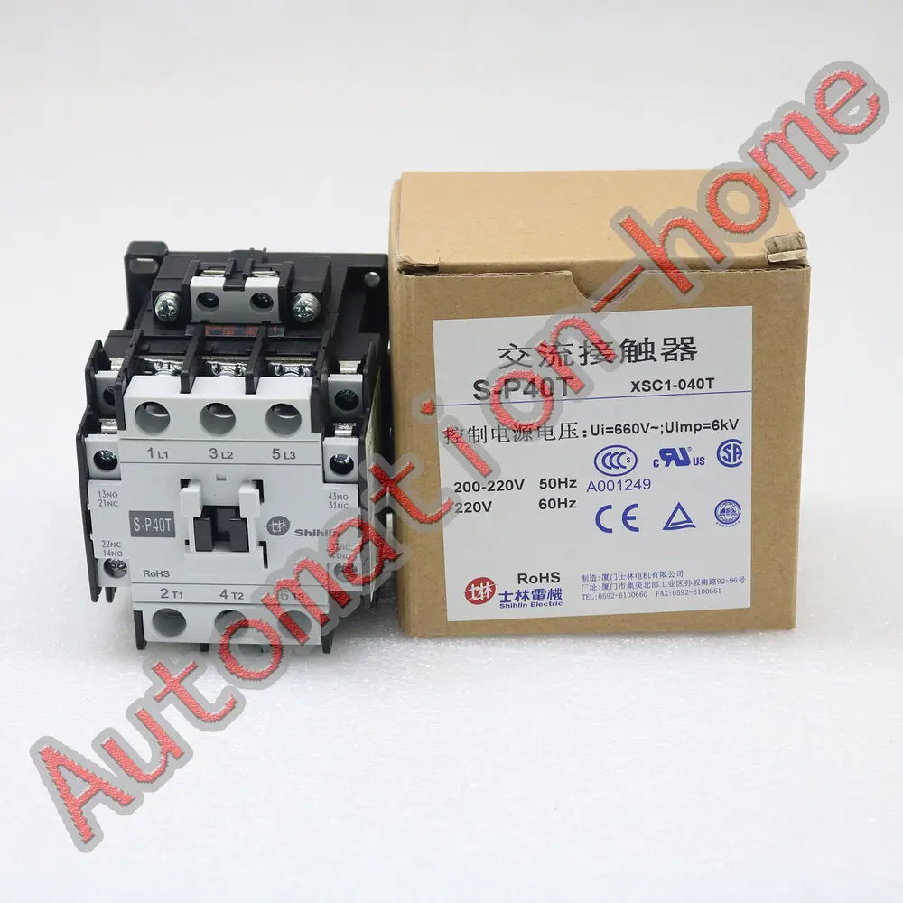 

1PC New For Shihlin S-P40T 220V AC Magnetic Contactor Free Shipping#QW