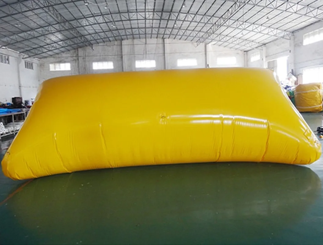 Free Shipping 5*2m 0.9mm PVC Inflatable Water Catapult Blob Inflatable Blob Jumping Water Blob Jump For Sale Water Pillow