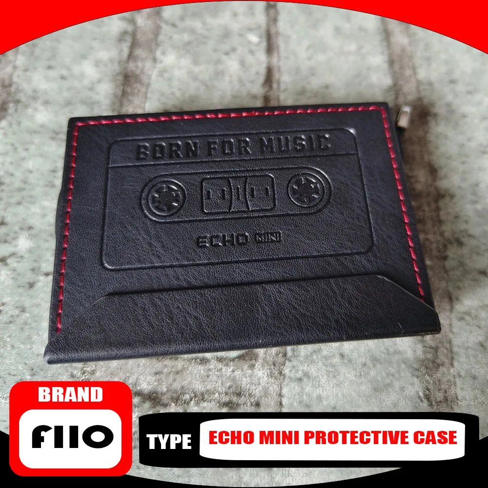 

Fiio Echo Mini Protective Case Music Player Portable Leather Cases MP3 Player SnowSky Echo Mini Portable PU Leather Cases Gift