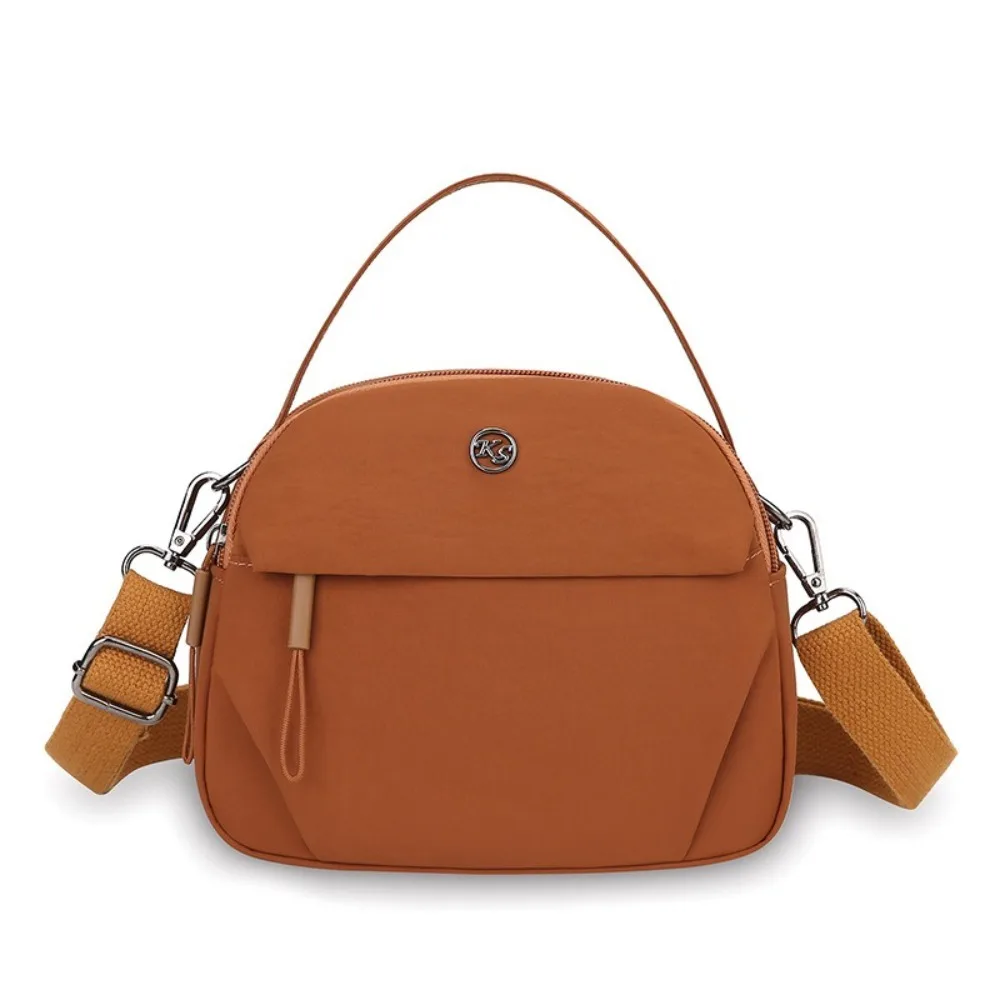

Multi-pocket Women's Crossbody Bag Lightweigh Adjustable Straps Nylon Shoulder Bag Nylon Large Capacity Tote Bag Hiking