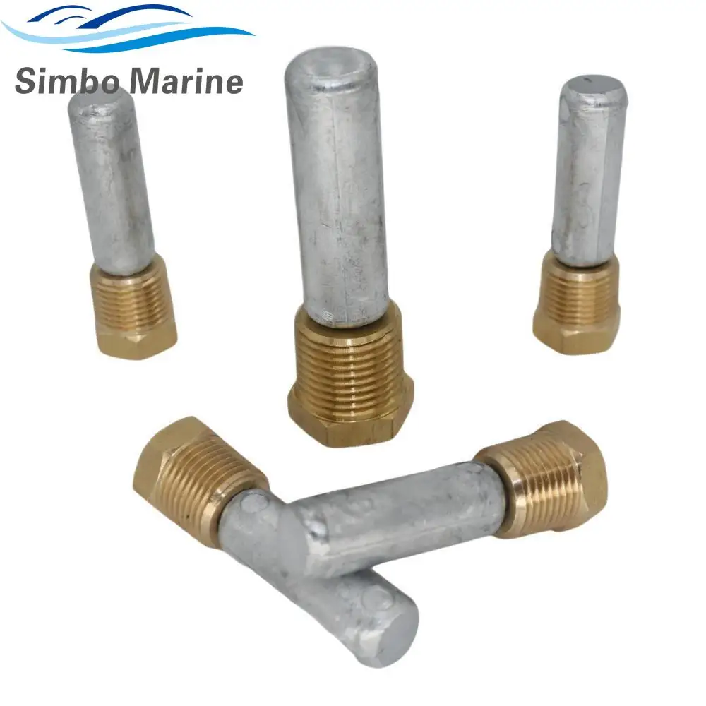 Zinc Pencil Anode Kit for Yanmar 6LY 6LP 4LHA Engines Replaces 119773-92600 119574-18790 119574-44150 image 2