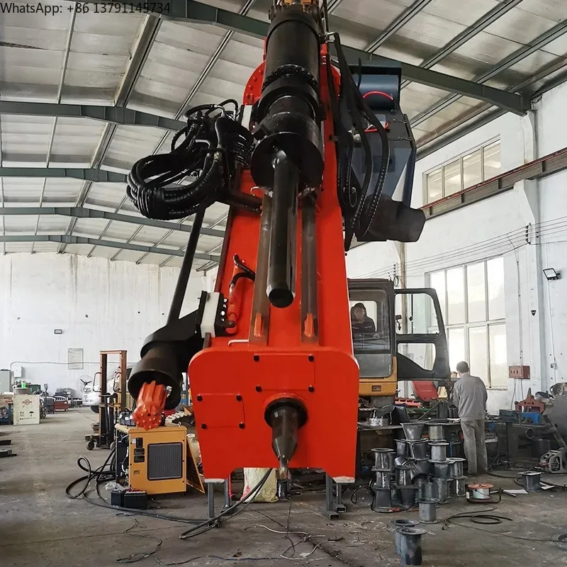 Customized Drilling Fracturing Machine Pneumatic Drilling Hydraulic Splitting Stone Rock Splitter Breaking Splitting Machine